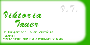 viktoria tauer business card